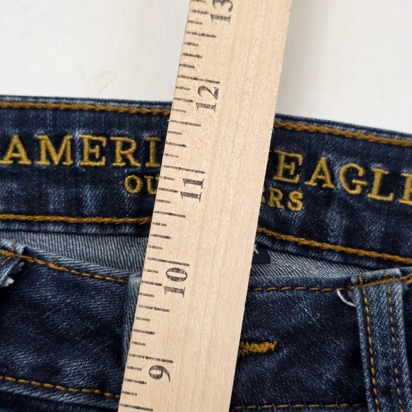 American Eagle Mens Original Boot Extreme Flex Dark Wash Jeans 30x32 1856301262 - Picture 10 of 11